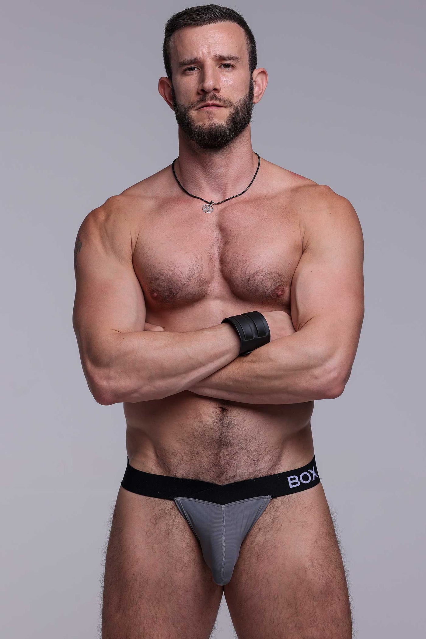 V-Shape Briefs - Grey Elegance