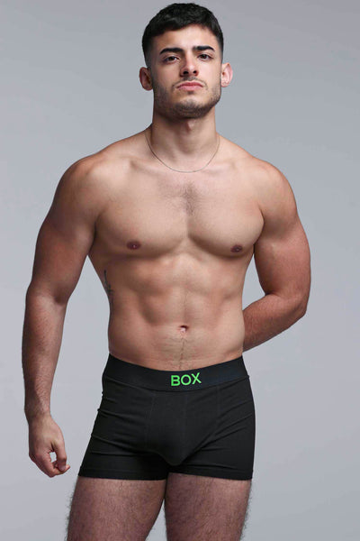 Colour Pop Boxers - Black & Green
