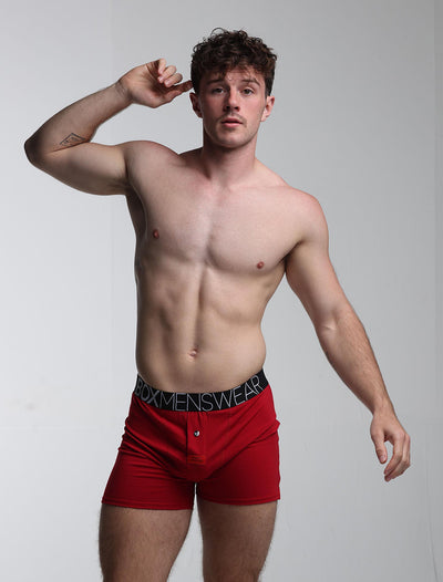 Button-up Boxers - Rouge Moi