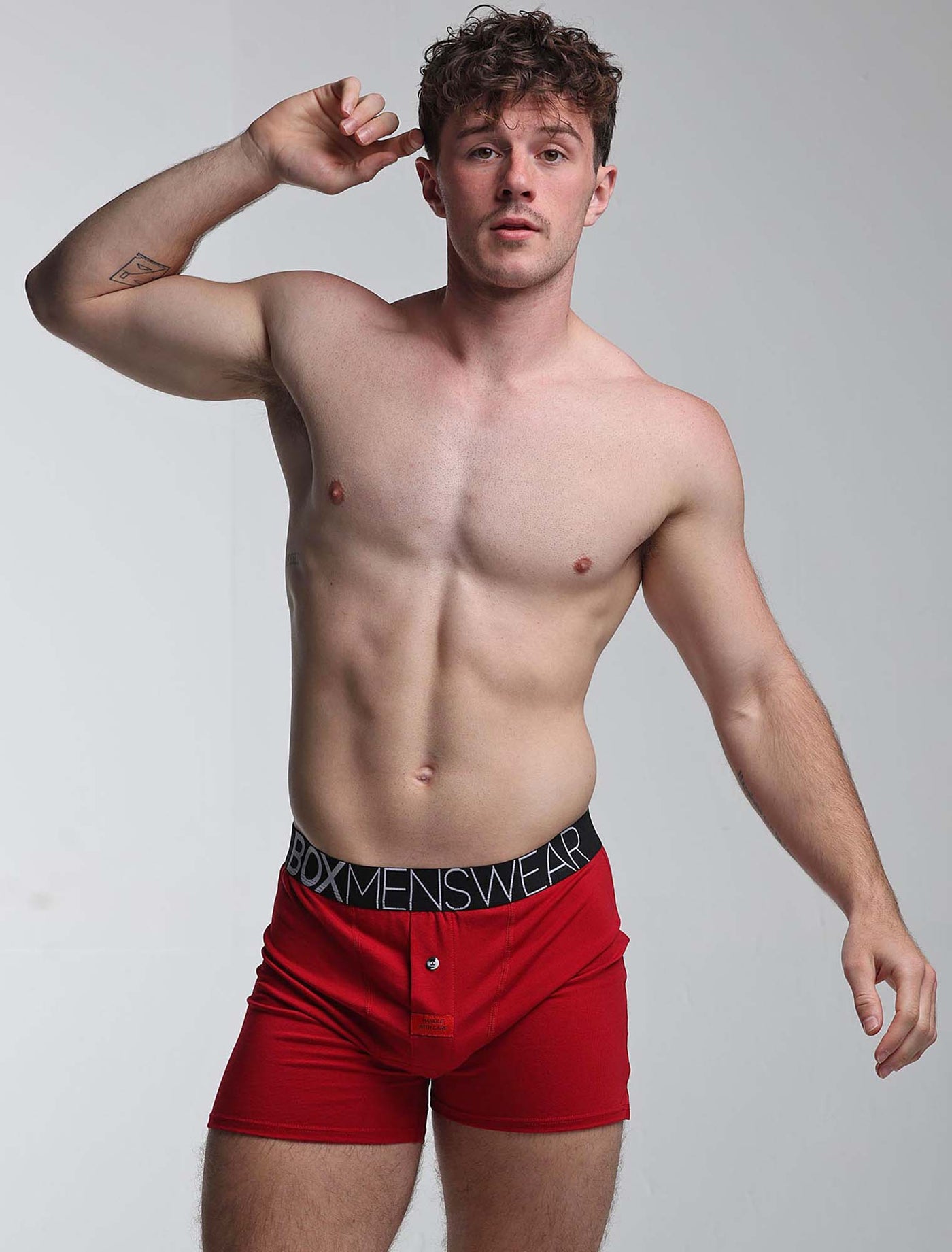Button-up Boxers - Rouge Moi