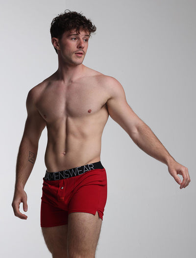 Button-up Boxers - Rouge Moi