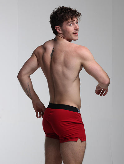 Button-up Boxers - Rouge Moi