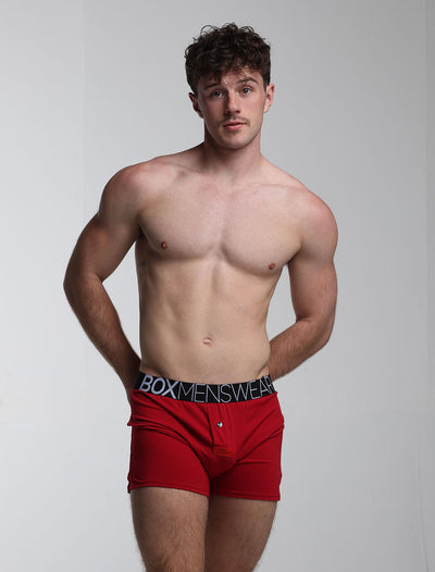 Button-up Boxers - Rouge Moi