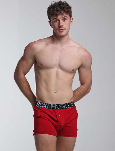 Button-up Boxers - Rouge Moi