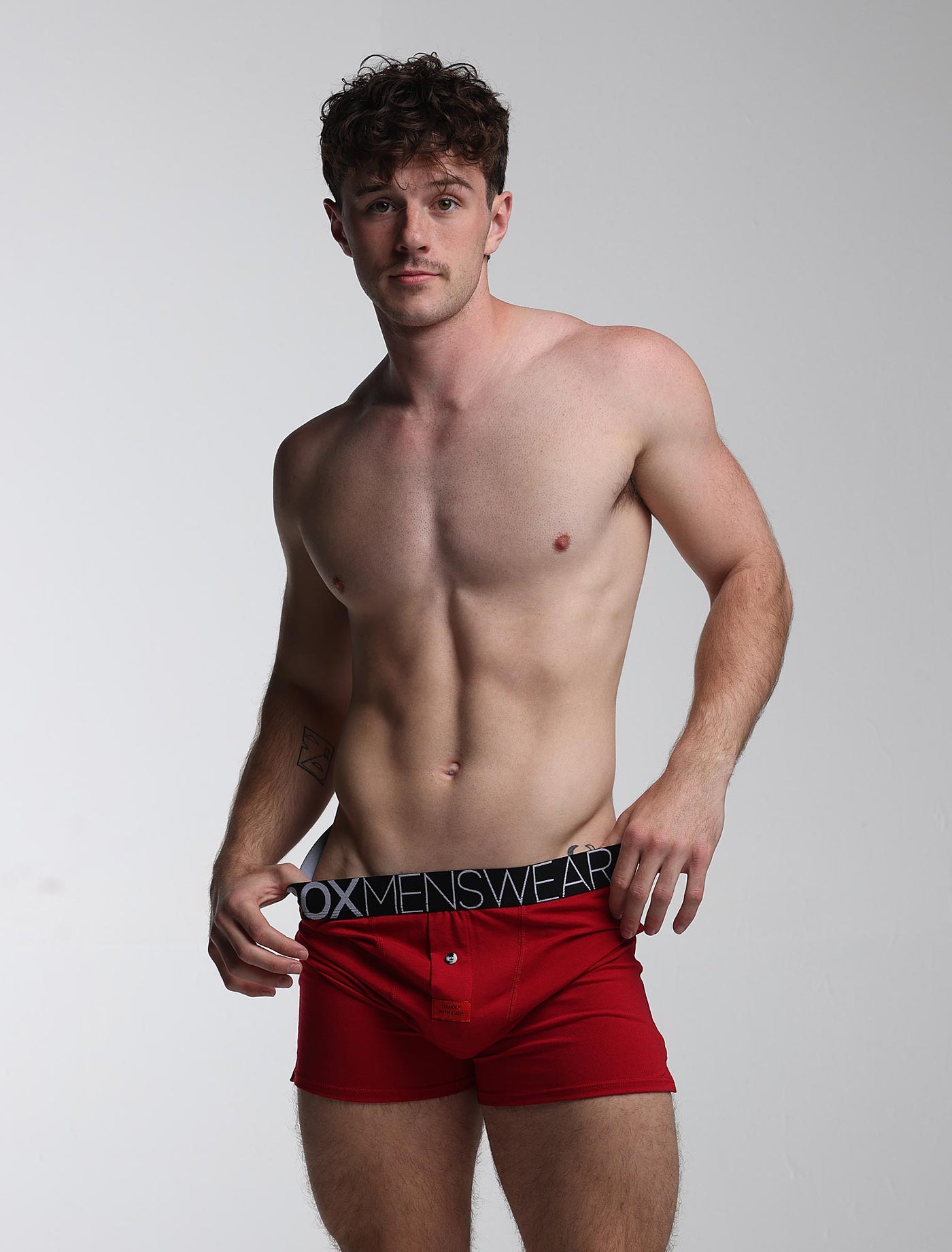 Button-up Boxers - Rouge Moi