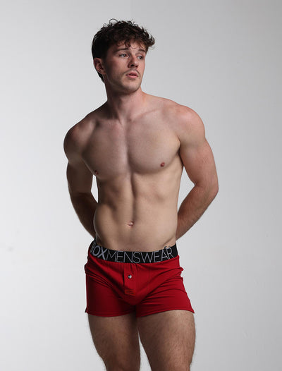 Button-up Boxers - Rouge Moi