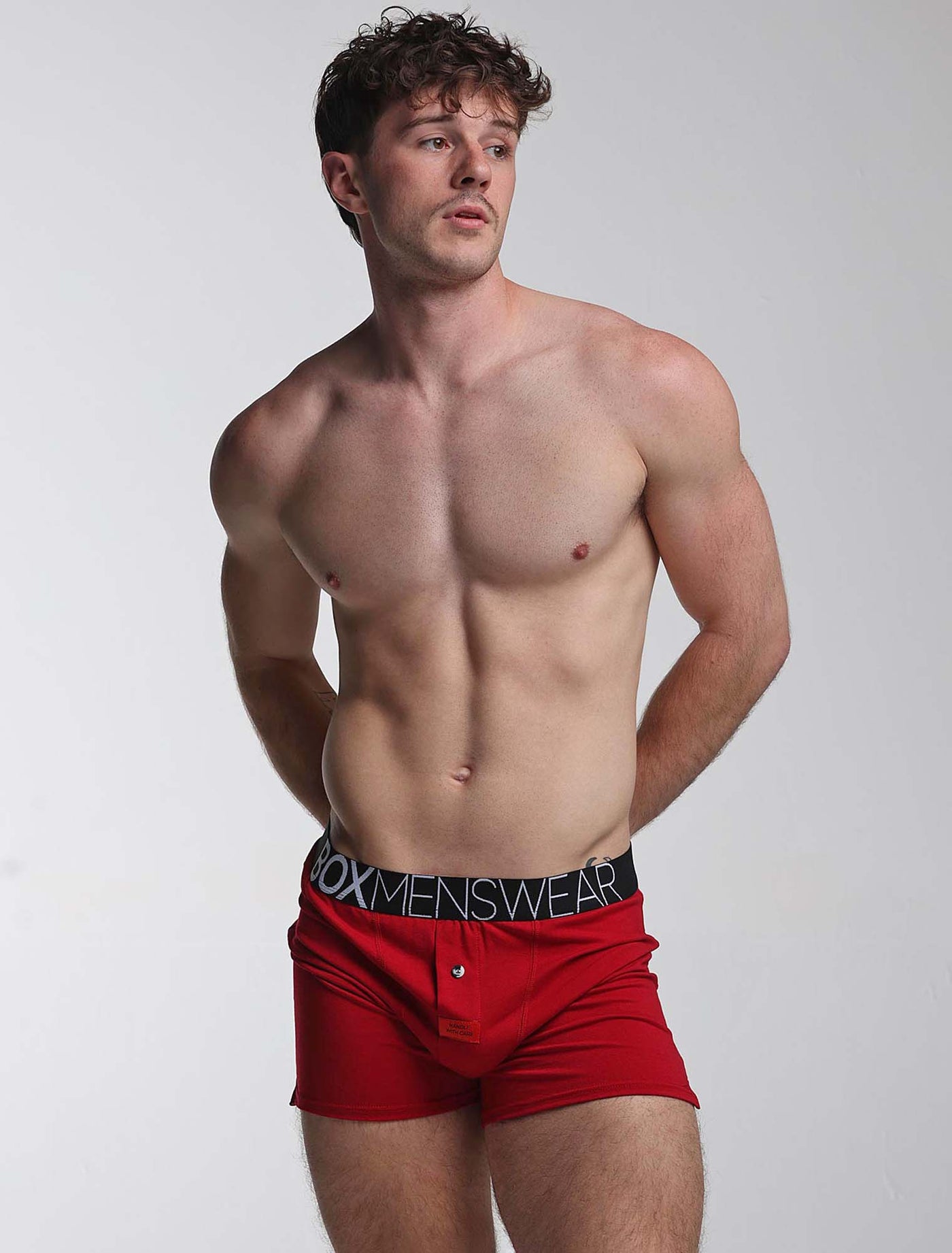 Button-up Boxers - Rouge Moi
