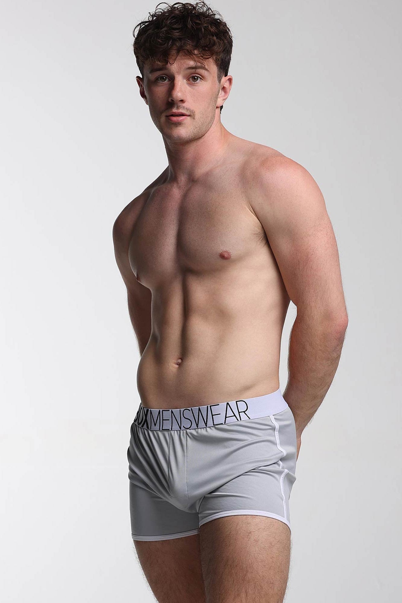 Mens Sports Loose Fit Boxers - Greyscale - boxmenswear - {{variant_title}}