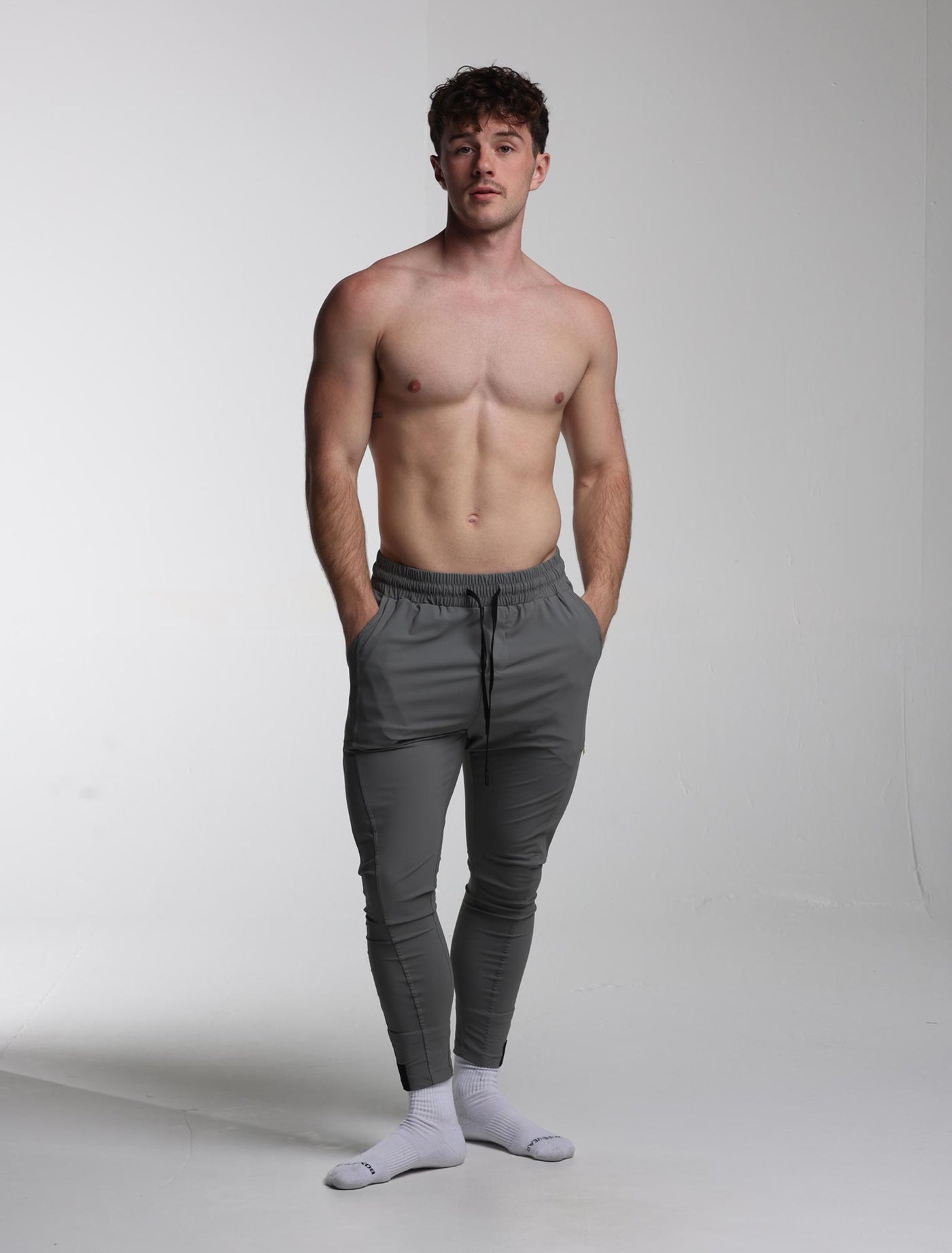 V2 Active Panelled Joggers - Slate Grey