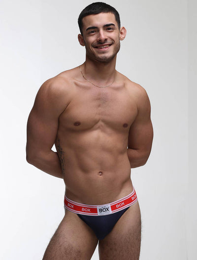 '90s Knit Jockstrap - Dallas Navy