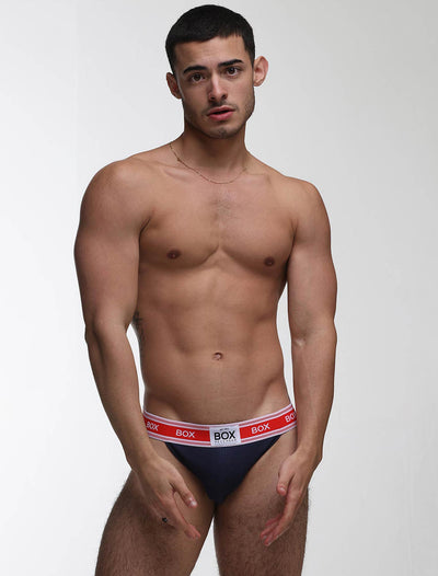 '90s Knit Jockstrap - Dallas Navy
