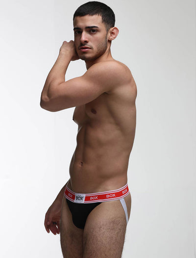 '90s Knit Jockstrap - Jaguar Black