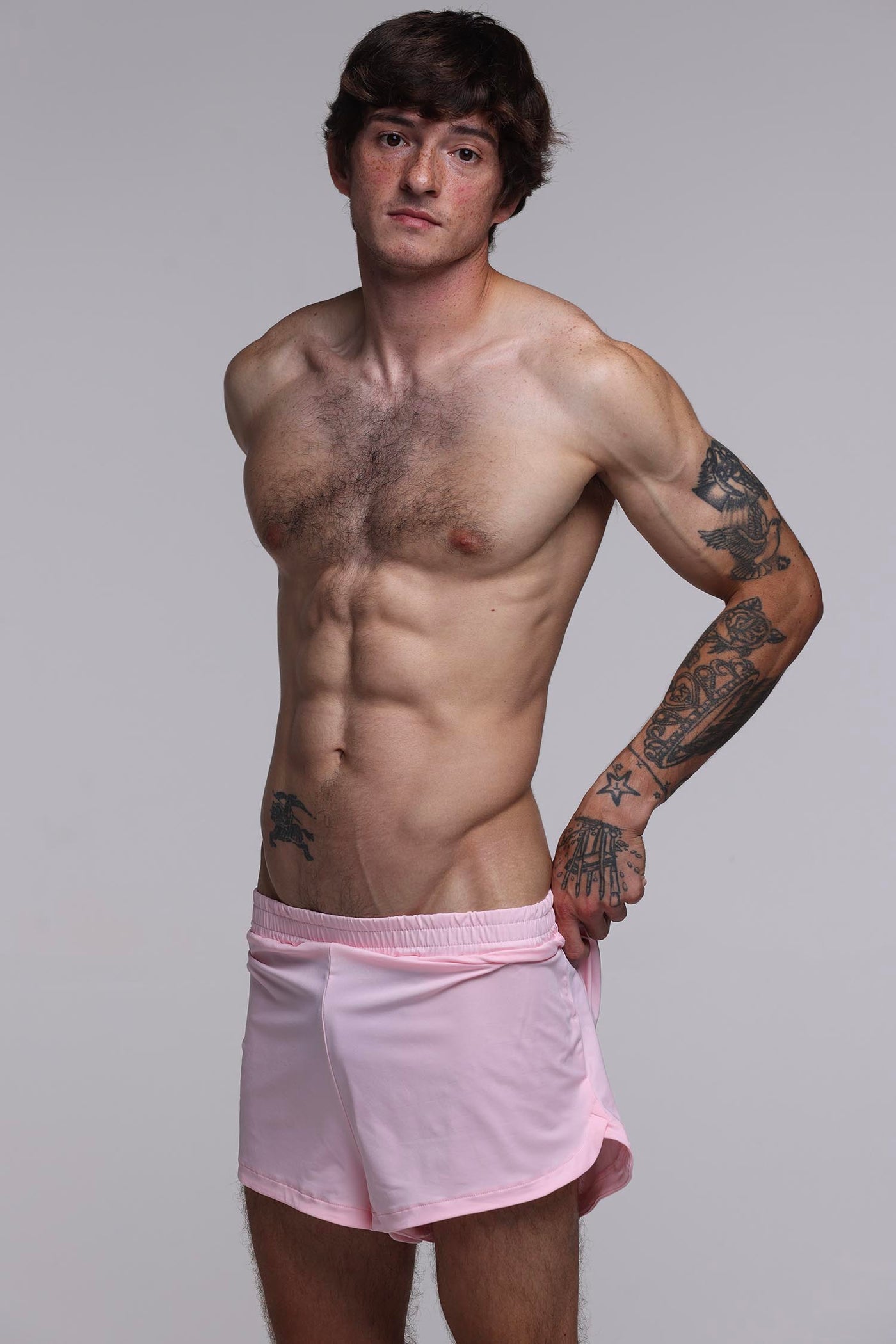 Compound Jock Shorts - Pink