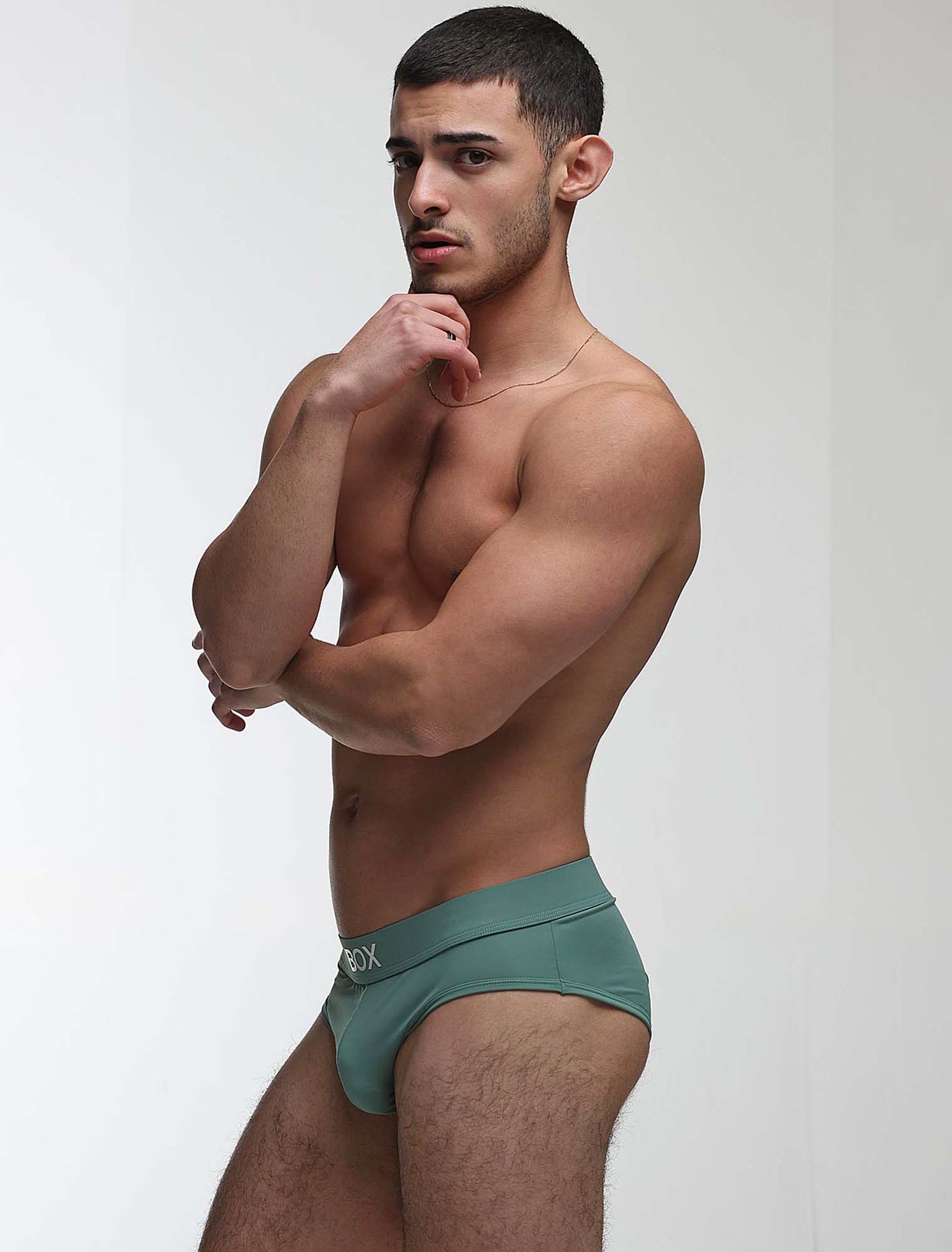 Glide Briefs - Celestial Green