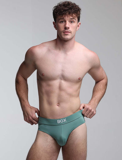 Glide Briefs - Celestial Green