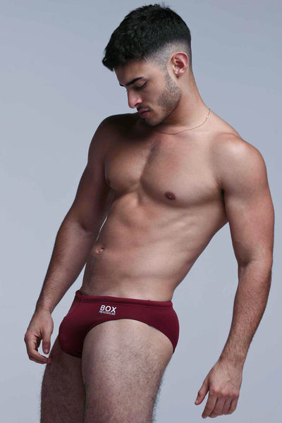 Swimming Trunks - Burgundy