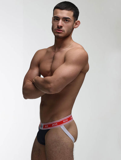 '90s Knit Jockstrap - Dallas Navy