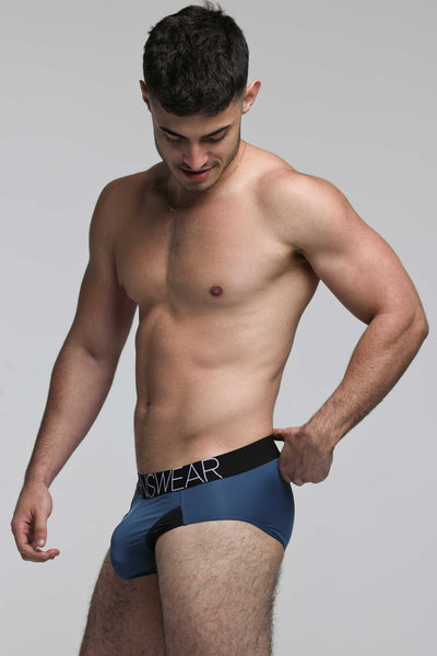 Prince Fit Briefs - Aqua & Black