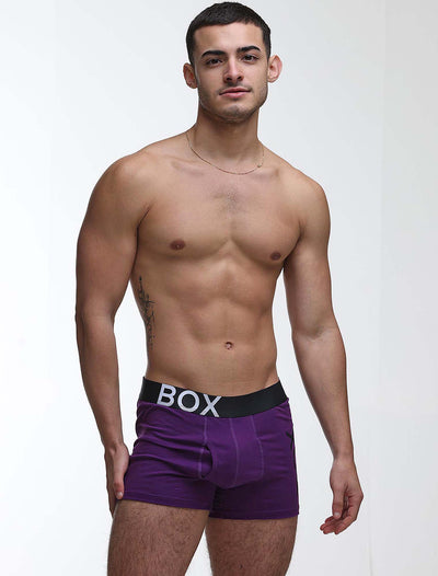 Mens Purple Boxers