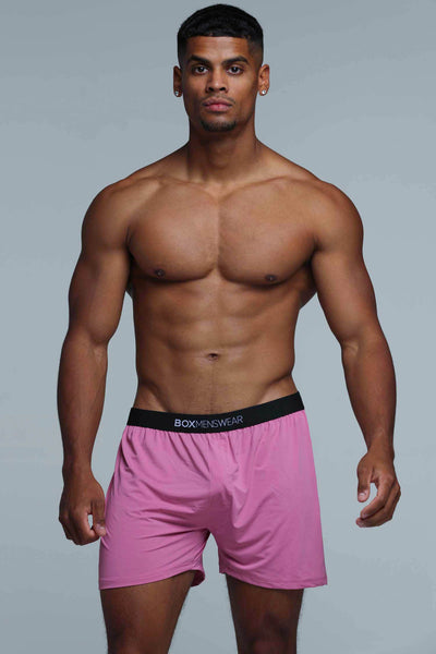 Silky Seamless Lounge Shorts - Sunset Pink