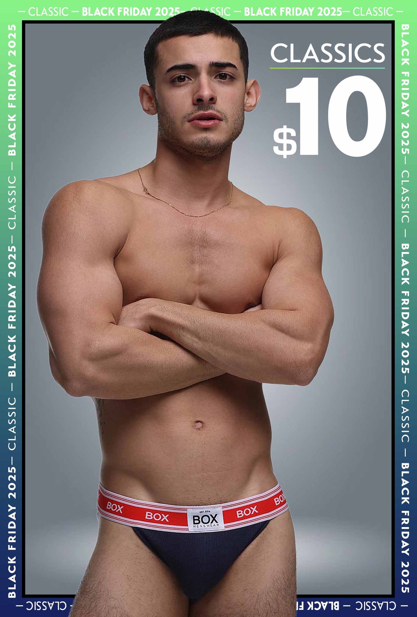 '90s Knit Jockstrap - Dallas Navy