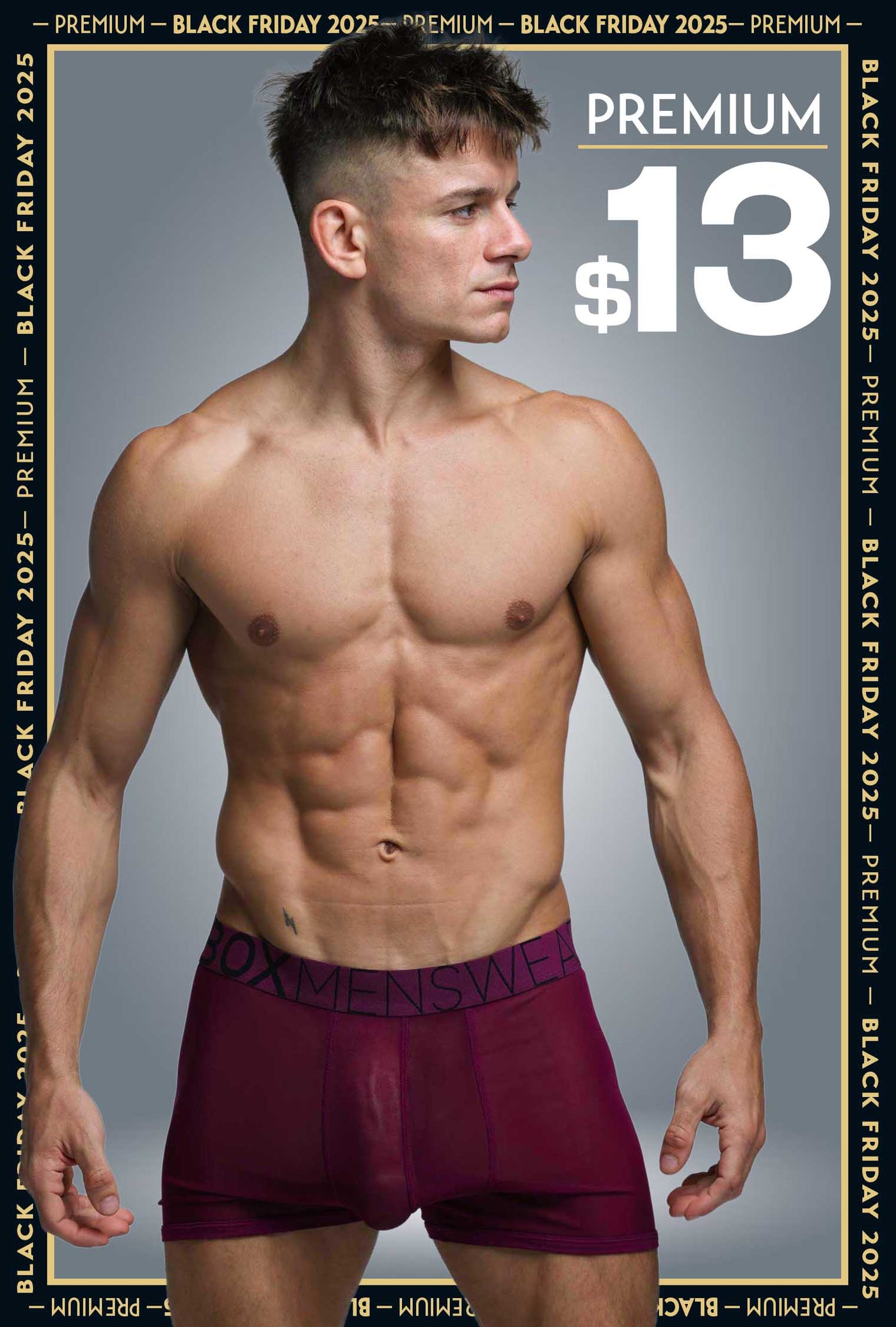 All Over Mesh Boxers - Cherry Crush