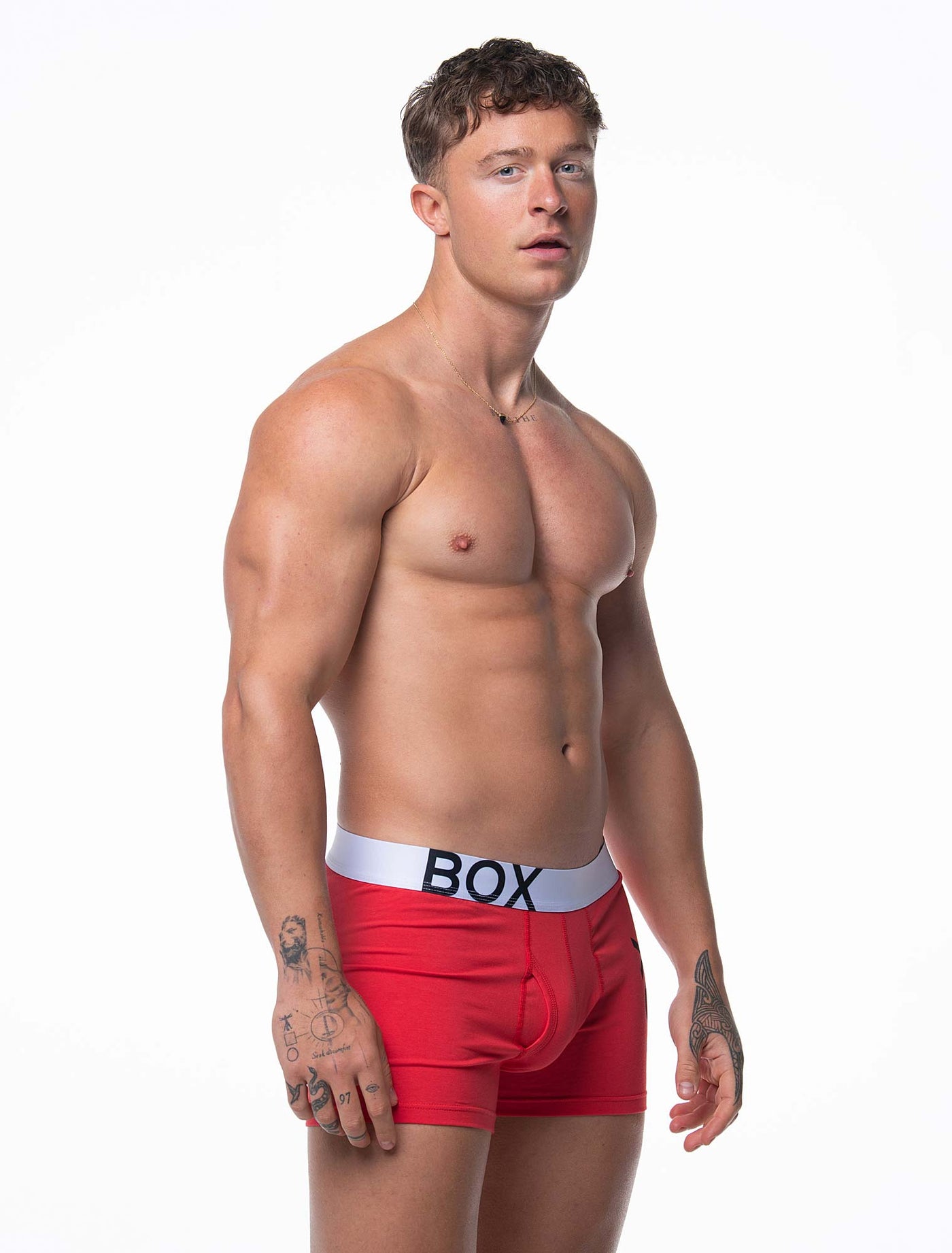 Mens Red Boxers