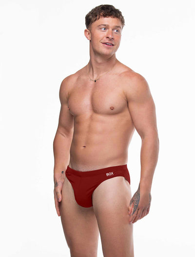 Swimming Trunks - Burgundy