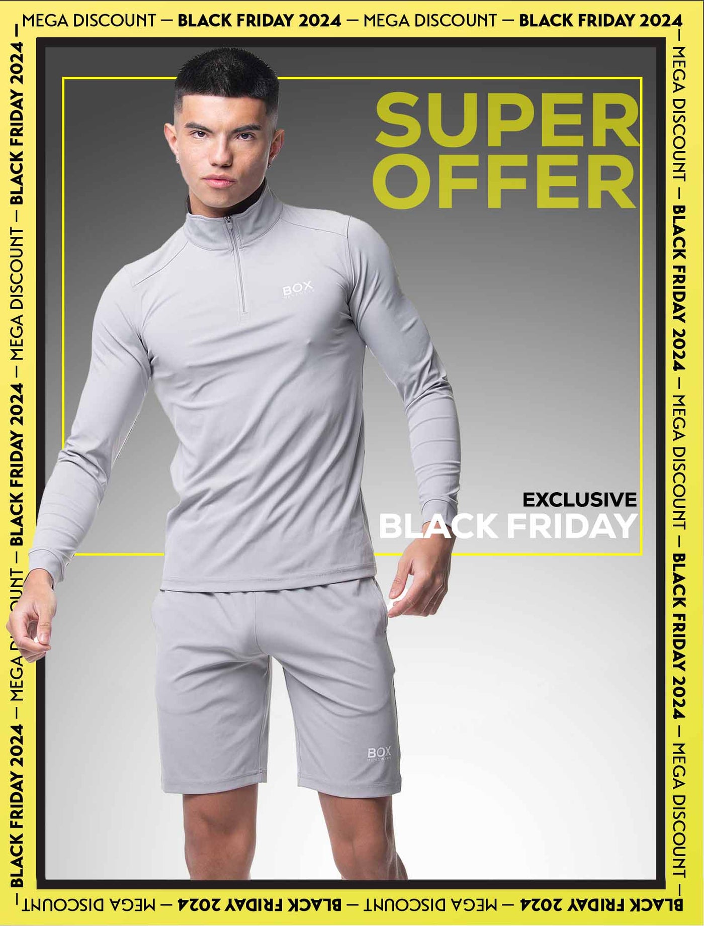 Active Panelled Sports Shorts - Grey