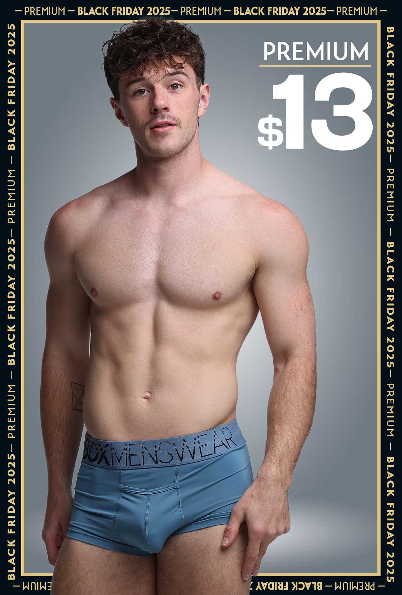 Mens Arched Keyhole Boxers - Oceanic Odyssey