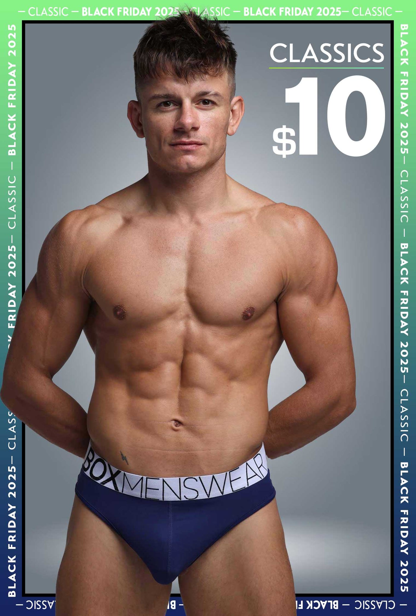 Brazilian Butt Briefs - Ipanema Blue