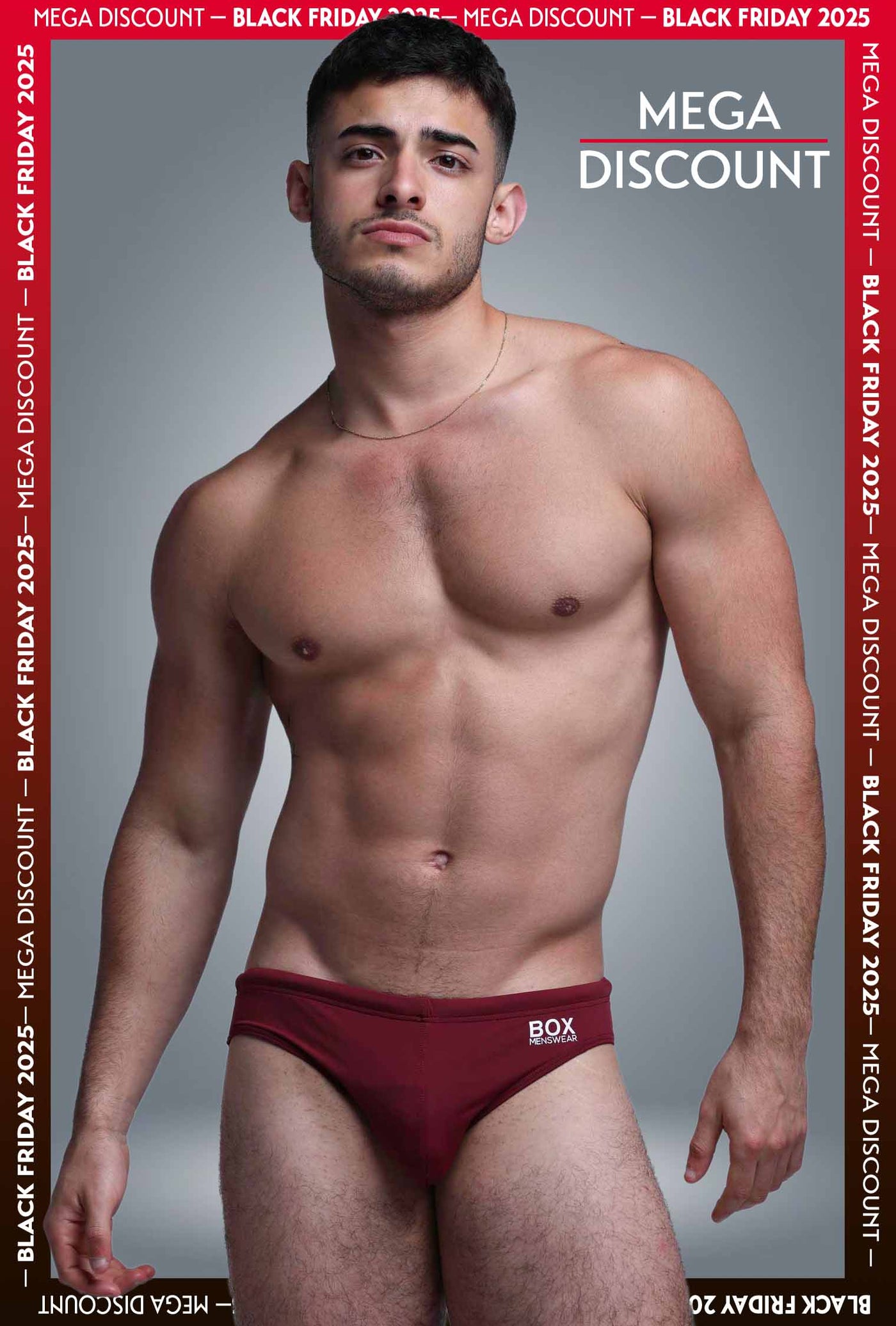 Swimming Trunks - Burgundy