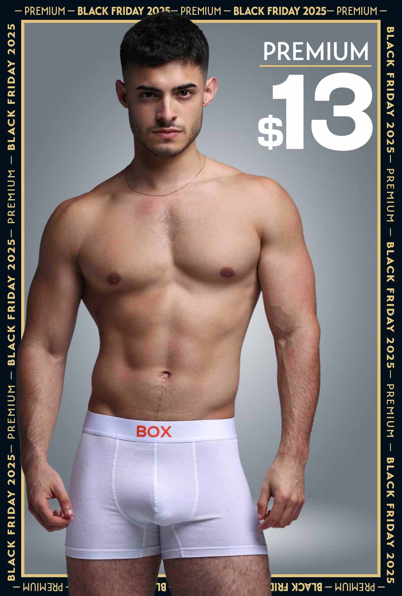 Colour Pop Boxers - White & Orange