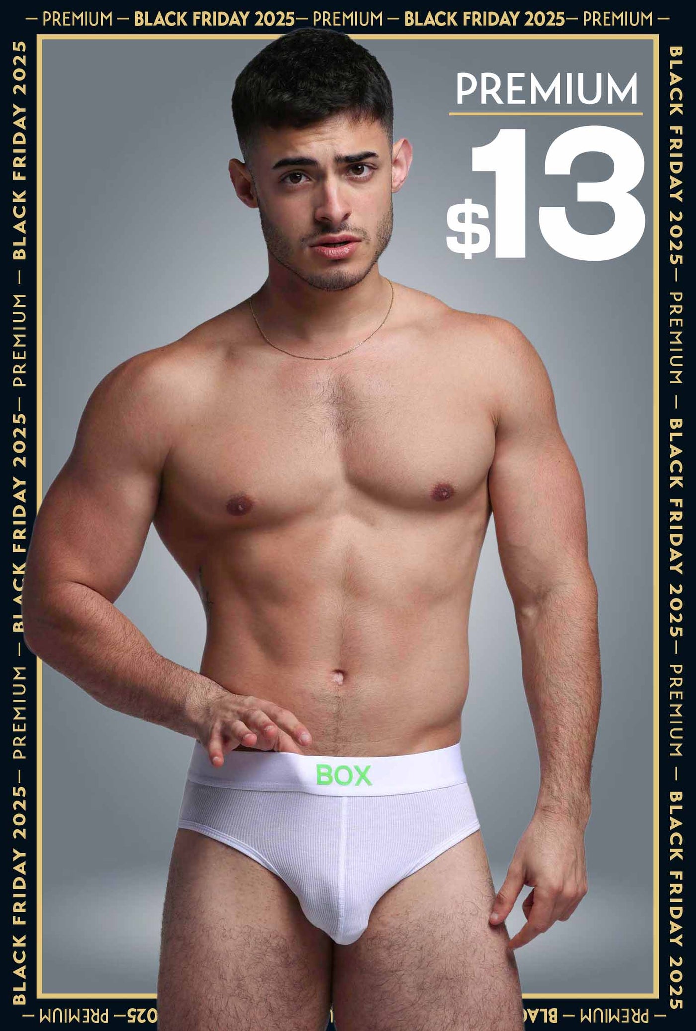 Colour Pop Briefs - White & Green