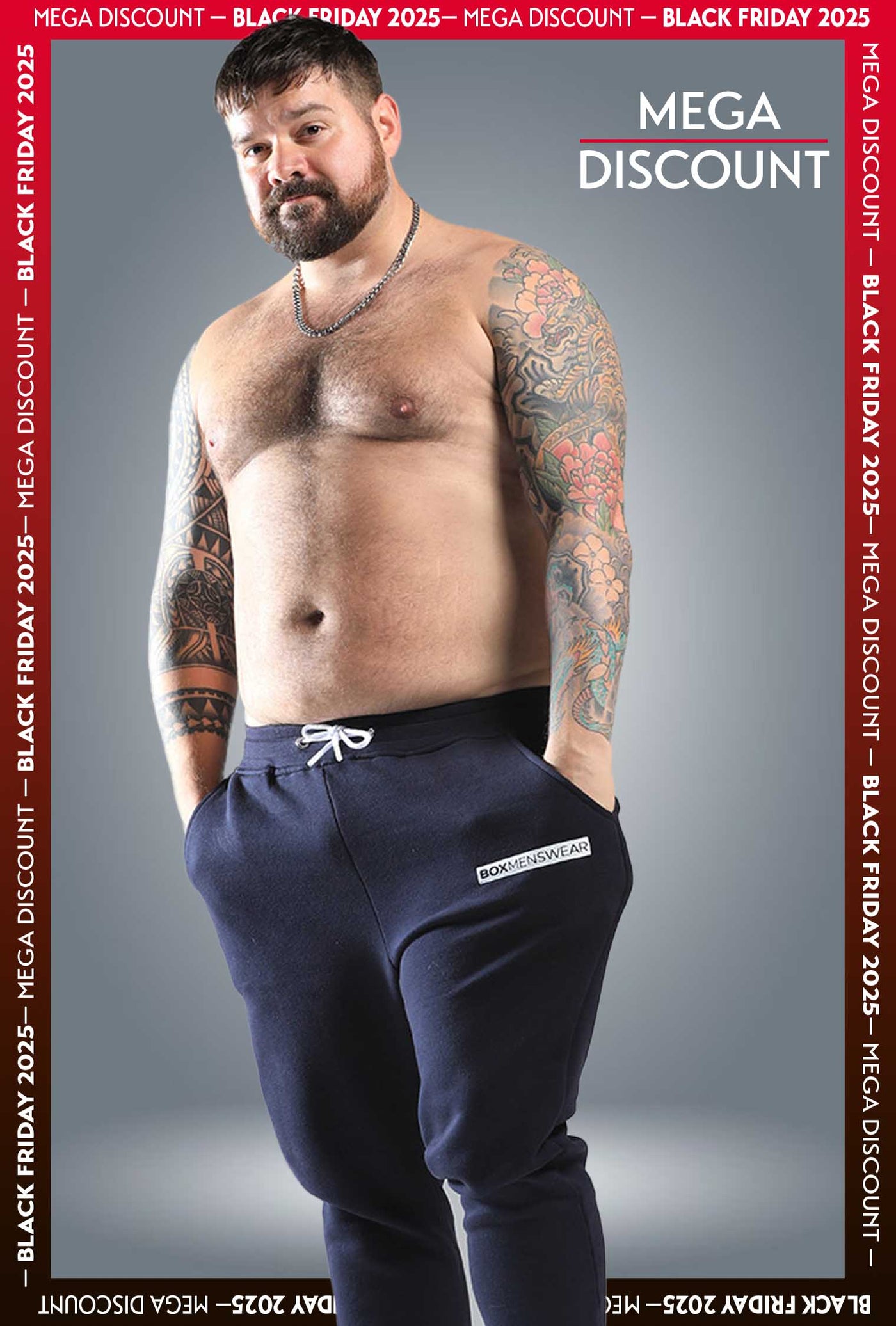 Comfort Fit: Joggers - Navy