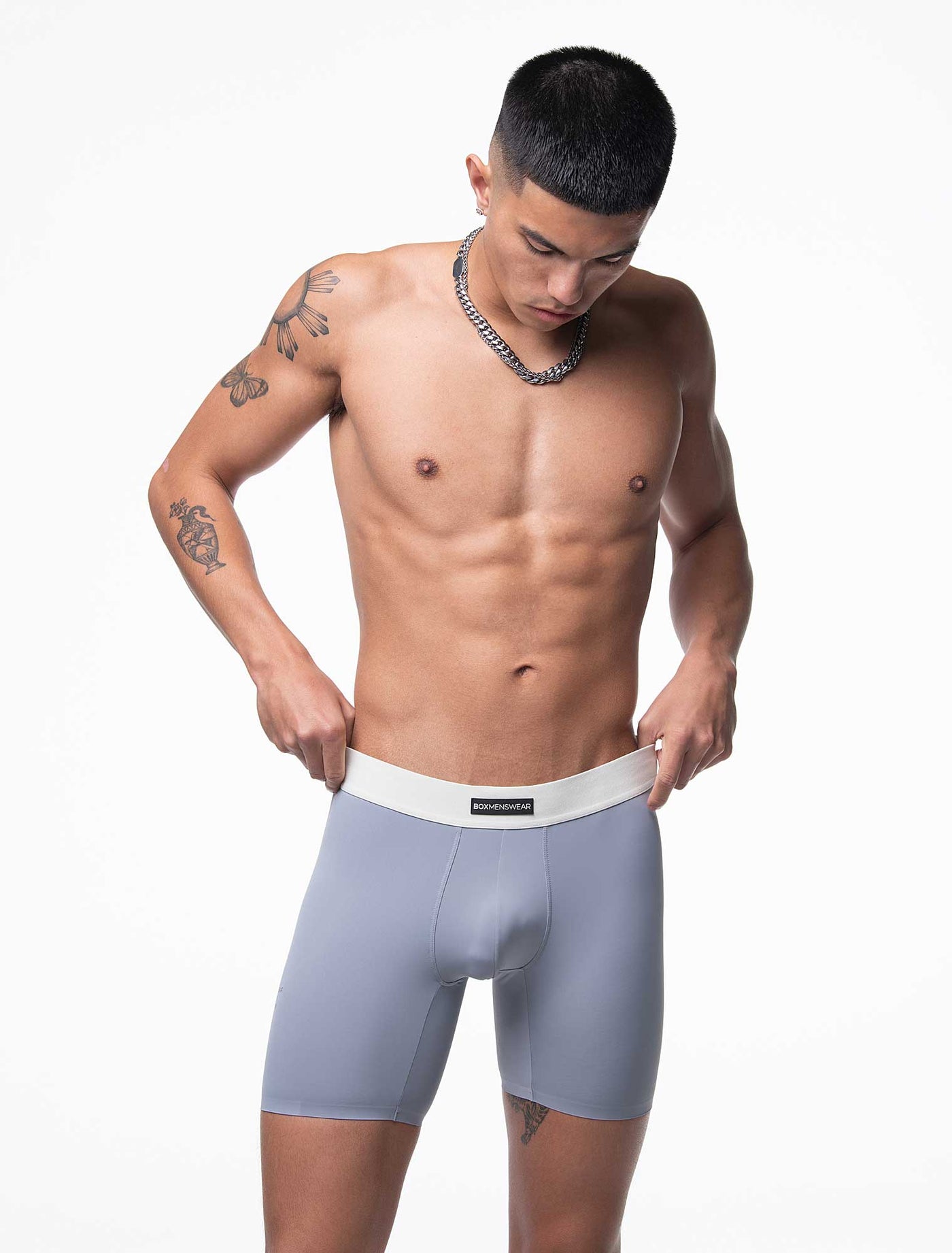 Mens Seamless Boxers - Capital