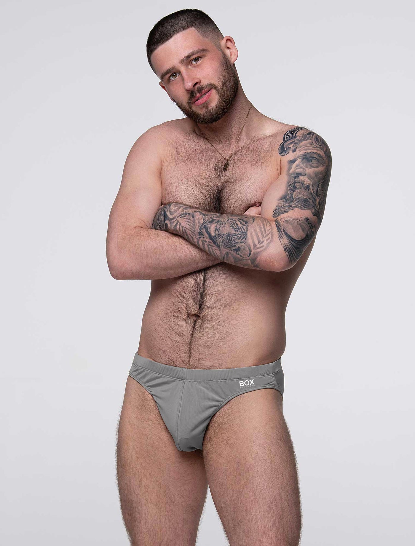 Swimming Trunks - Shoreline Grey