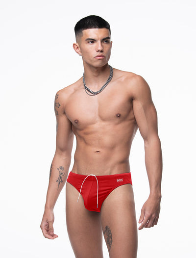 Swimming Trunks - Lifeguard Red - boxmenswear - {{variant_title}}