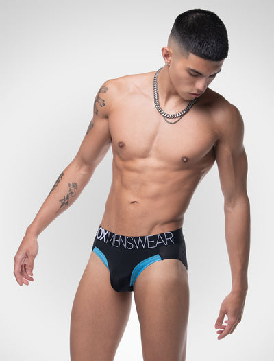 Prince Fit Briefs - Black & Blue