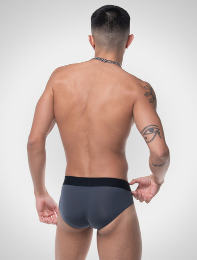 Prince Fit Briefs - Grey & Blue