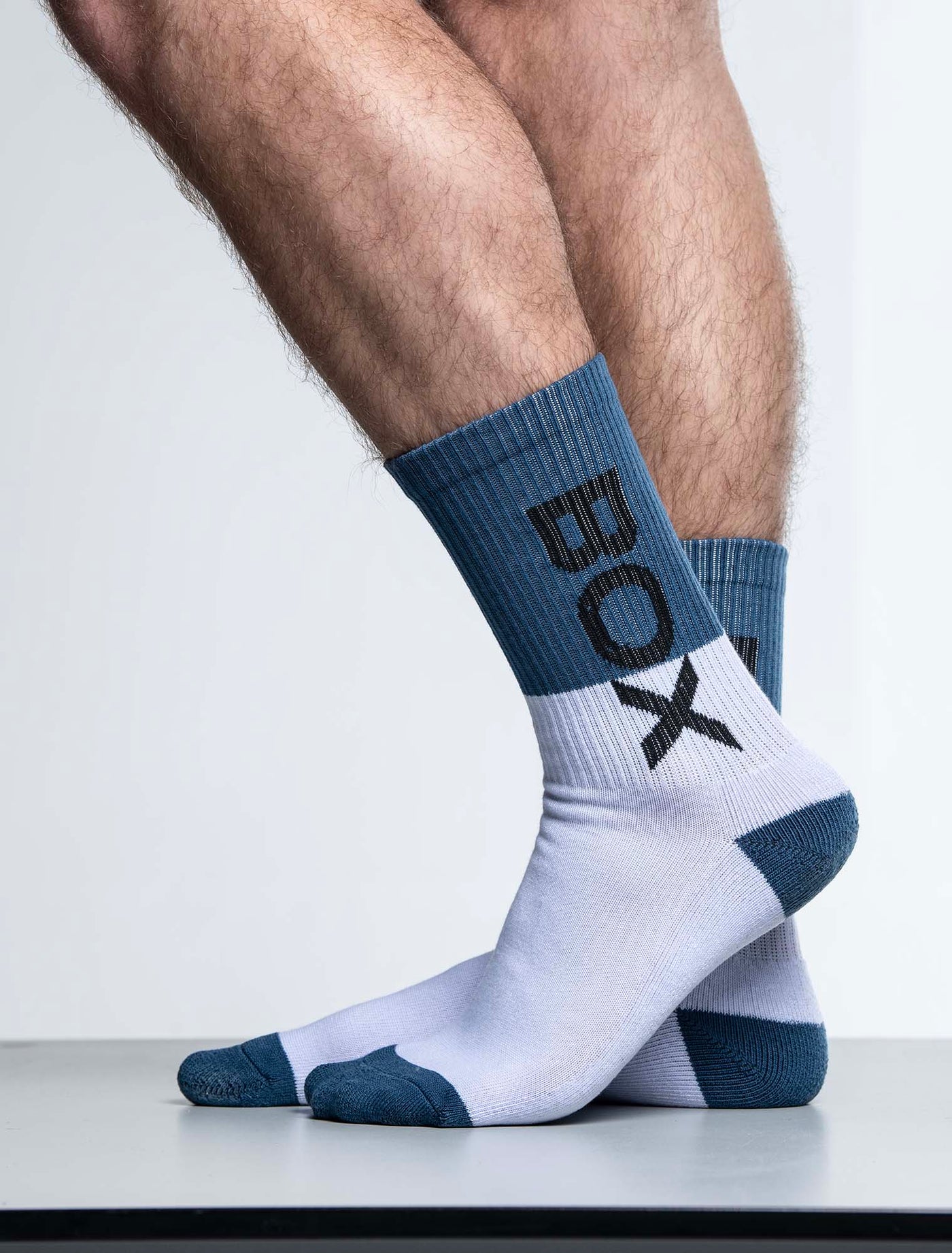 Box Sports Socks - Teal Colour Block