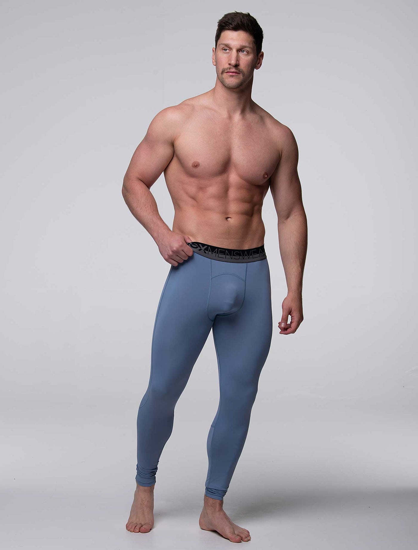 Compression Leggings 2.0 - Crystal Blue