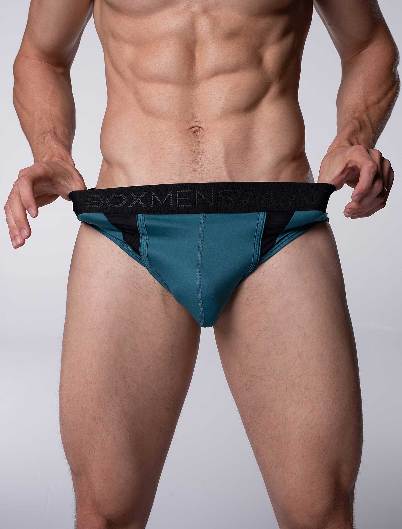 Motion Mesh Briefs - Aqua