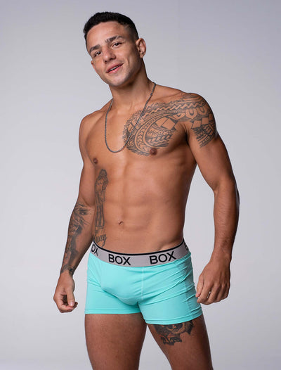 Mens Sports Boxers - Aqua Agility