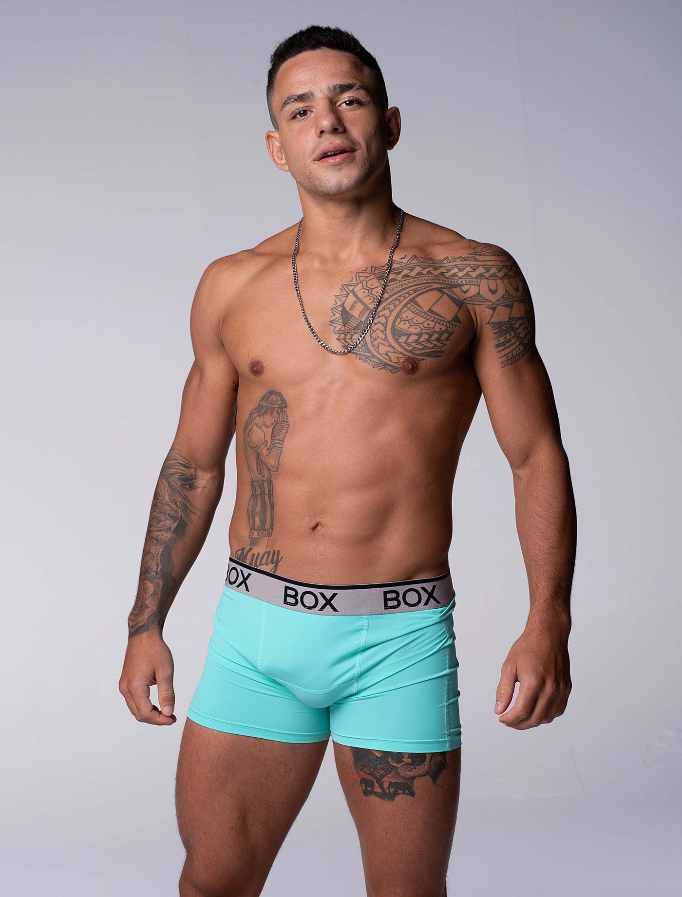 Mens Sports Boxers - Aqua Agility