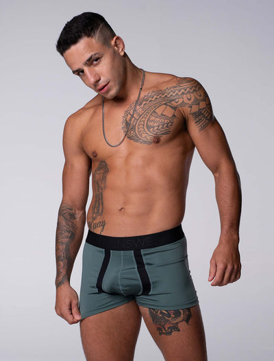 Motion Mesh Boxers - Military Green