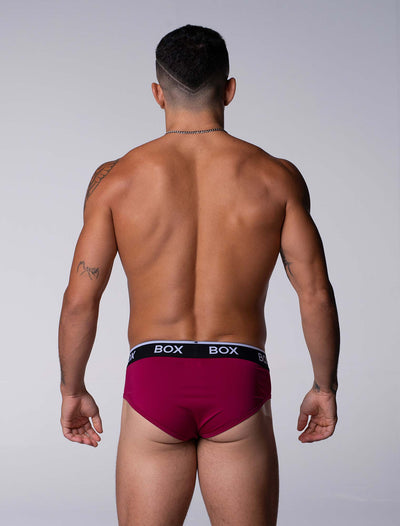 Box x Elliott: Elite Briefs - Rich Burgundy