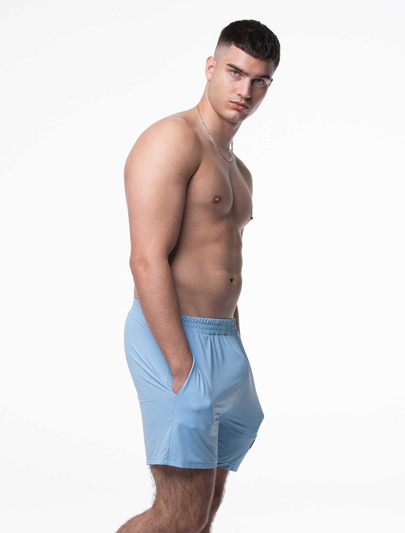 Mesh Football Shorts - Back 4 Blue