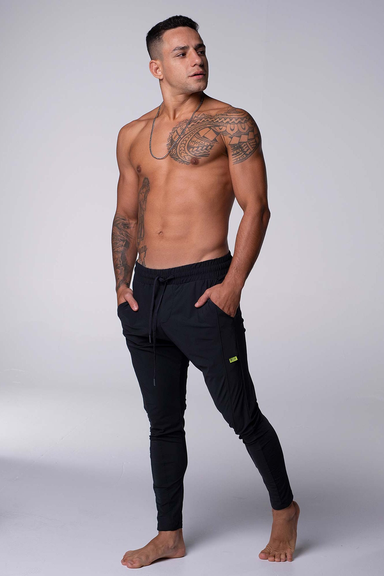 V2 Active Panelled Joggers - Black - boxmenswear - {{variant_title}}