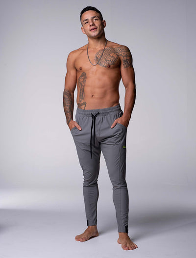 V2 Active Panelled Joggers - Slate Grey